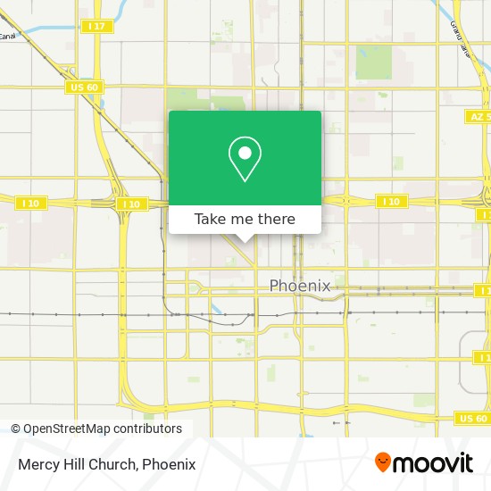 Mercy Hill Church map