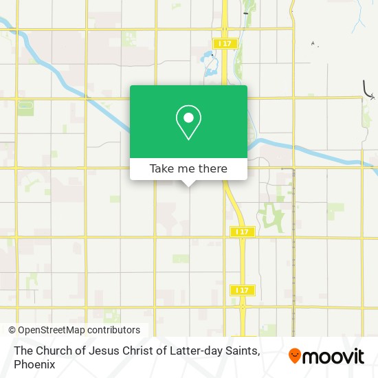 The Church of Jesus Christ of Latter-day Saints map