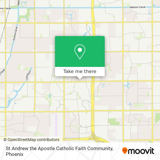 Mapa de St Andrew the Apostle Catholic Faith Community
