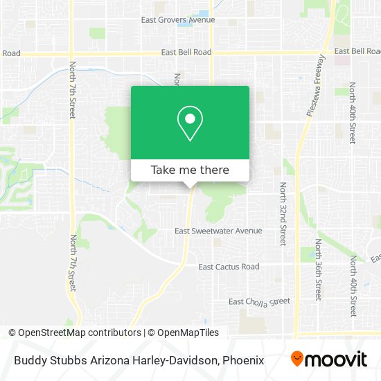 Mapa de Buddy Stubbs Arizona Harley-Davidson