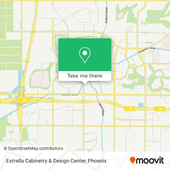 Mapa de Estrella Cabinetry & Design Center