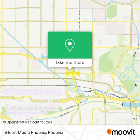 iHeart Media Phoenix map