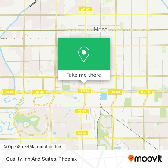 Mapa de Quality Inn And Suites