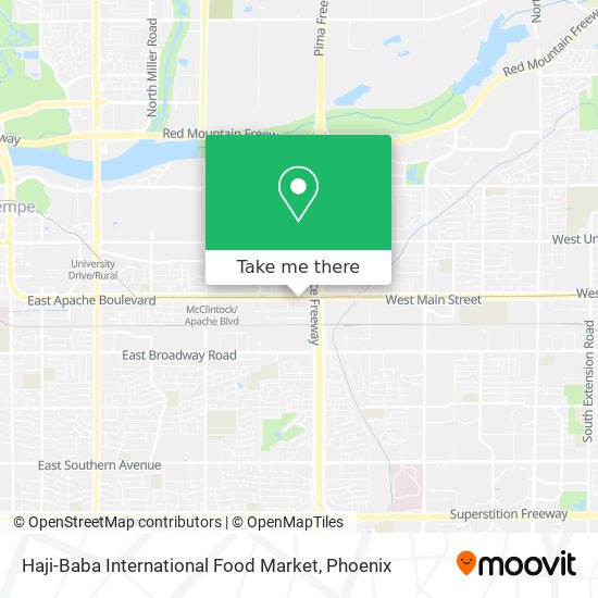 Haji-Baba International Food Market map