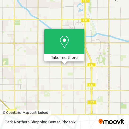 Park Northern Shopping Center map