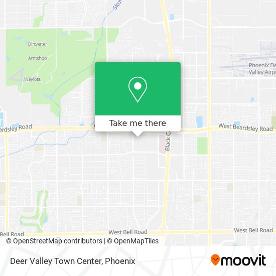 Deer Valley Town Center map