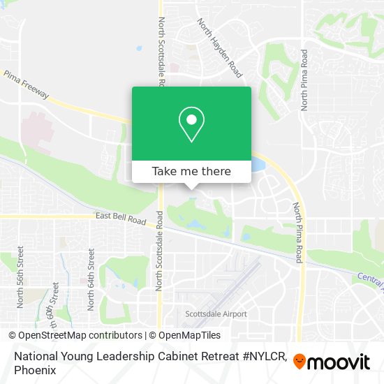 Mapa de National Young Leadership Cabinet Retreat #NYLCR