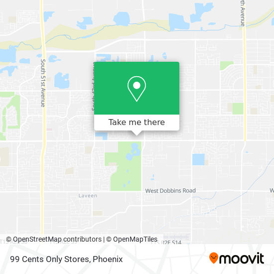 99 Cents Only Stores map