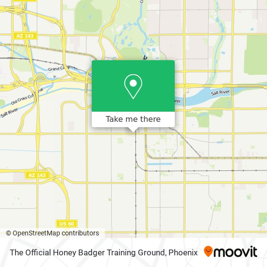 Mapa de The Official Honey Badger Training Ground