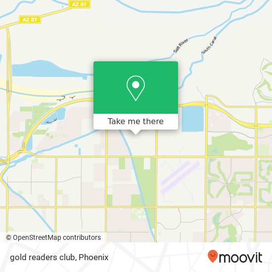 gold readers club map