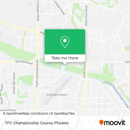 Mapa de TPC Championship Course