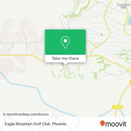 Eagle Mountain Golf Club map