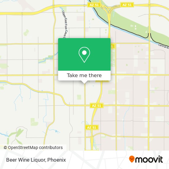 Beer Wine Liquor map