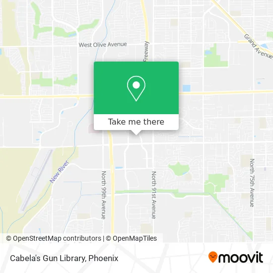 Cabela's Gun Library map