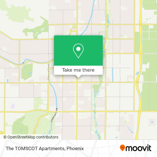 Mapa de The TOMSCOT Apartments