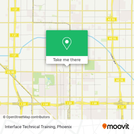 Interface Technical Training map