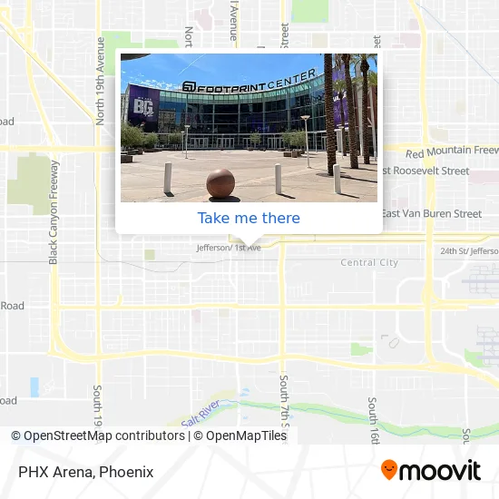 Mapa de PHX Arena