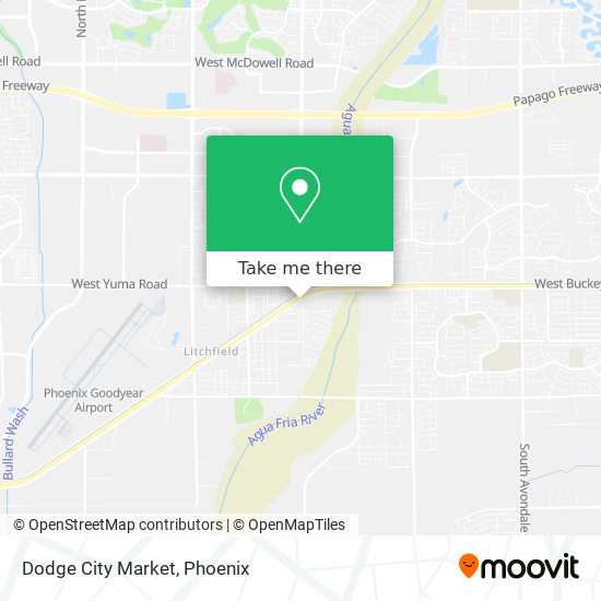 Dodge City Market map