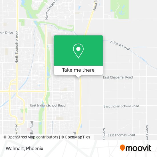 Walmart Scottsdale - N Pima Rd