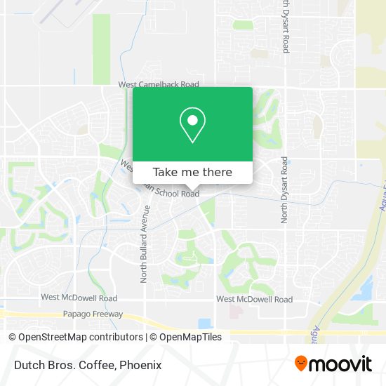 Dutch Bros. Coffee map