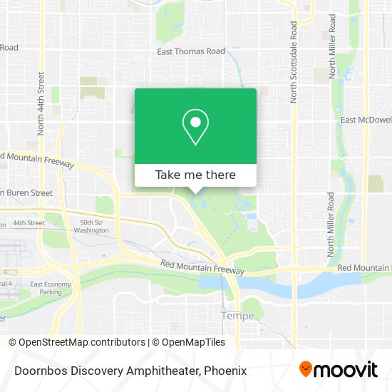 Doornbos Discovery Amphitheater map