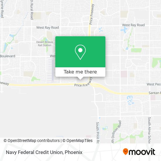 Mapa de Navy Federal Credit Union