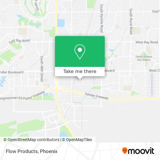 Flow Products map