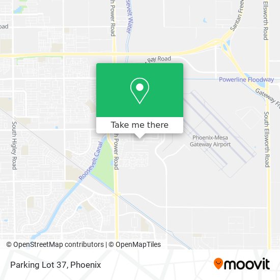 Parking Lot 37 map