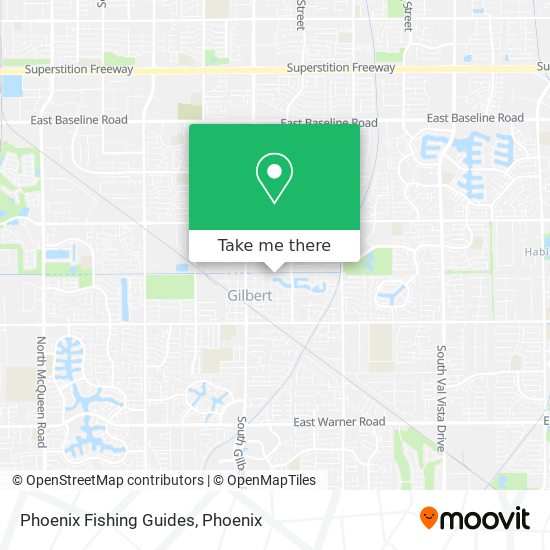 Mapa de Phoenix Fishing Guides