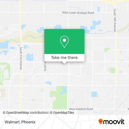 Walmart map