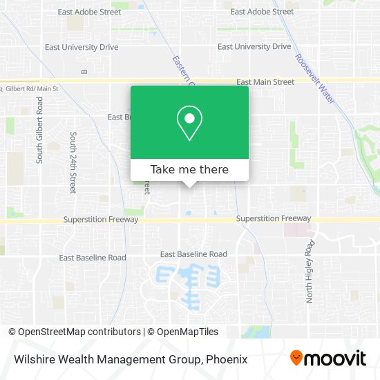 Wilshire Wealth Management Group map