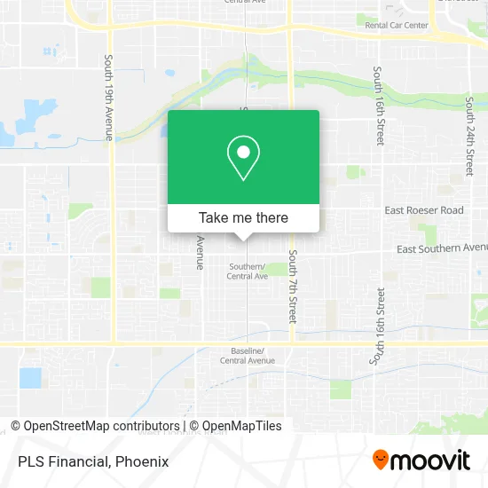 PLS Financial map