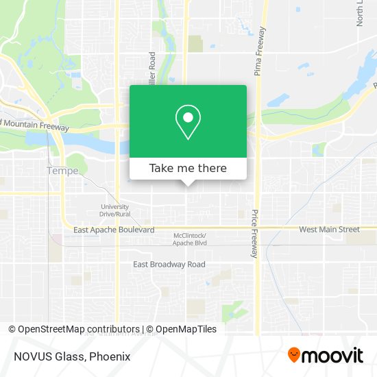 NOVUS Glass map