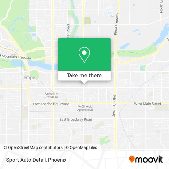 Sport Auto Detail map