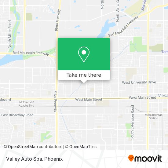 Valley Auto Spa map