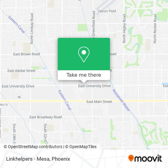 Mapa de Linkhelpers - Mesa