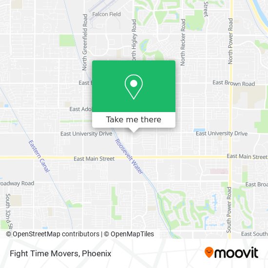 Fight Time Movers map