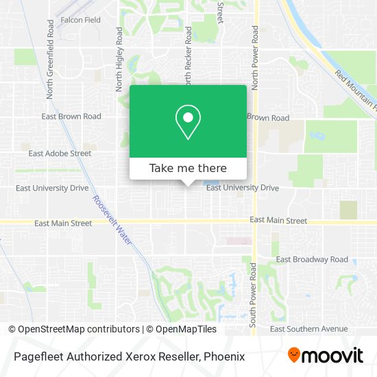 Pagefleet Authorized Xerox Reseller map