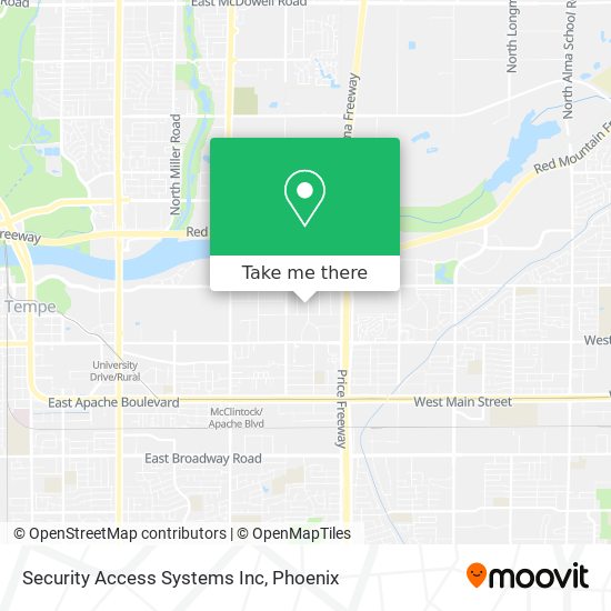 Security Access Systems Inc map