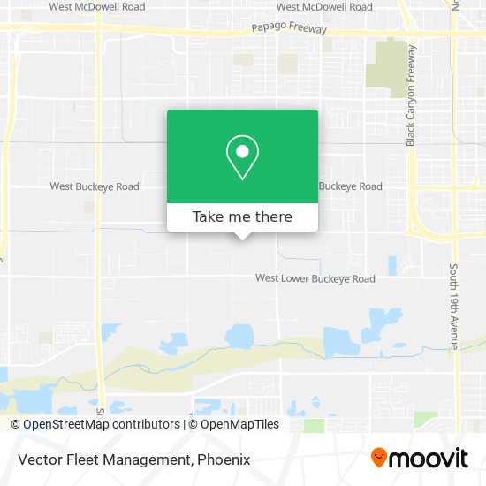 Vector Fleet Management map