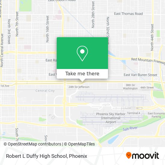 Mapa de Robert L Duffy High School