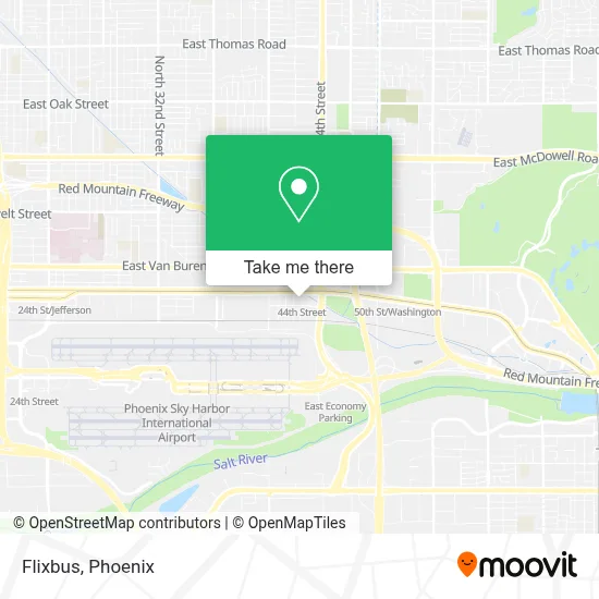 Flixbus map