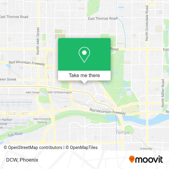 DCW map