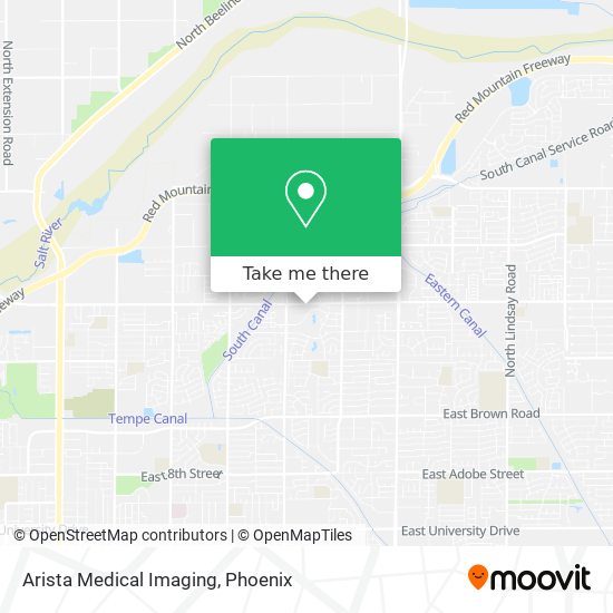 Mapa de Arista Medical Imaging