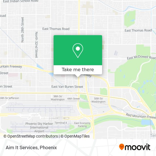 Aim It Services map