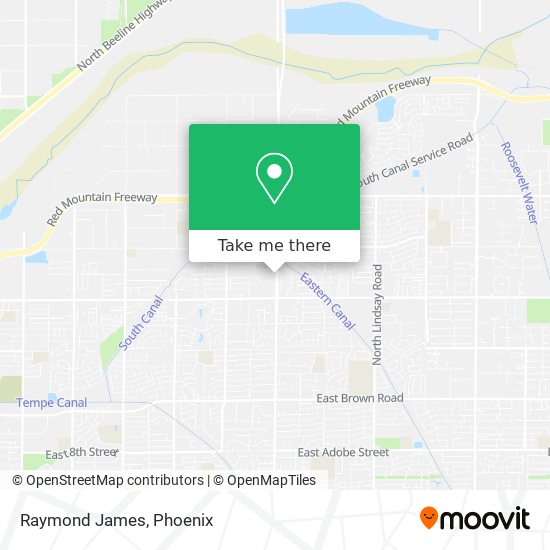 Raymond James map