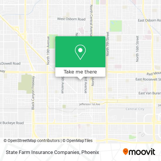 Mapa de State Farm Insurance Companies