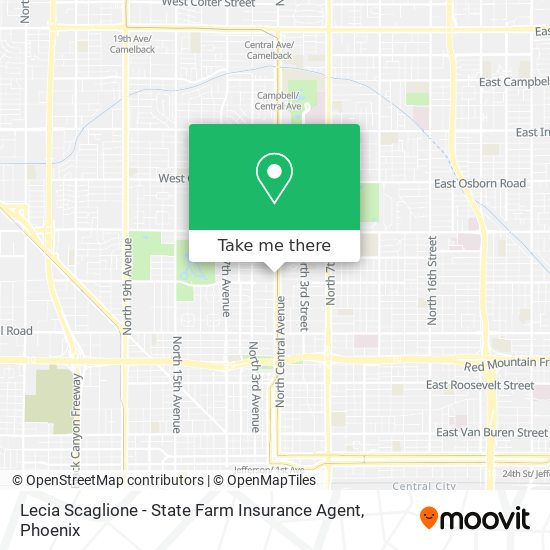 Mapa de Lecia Scaglione - State Farm Insurance Agent