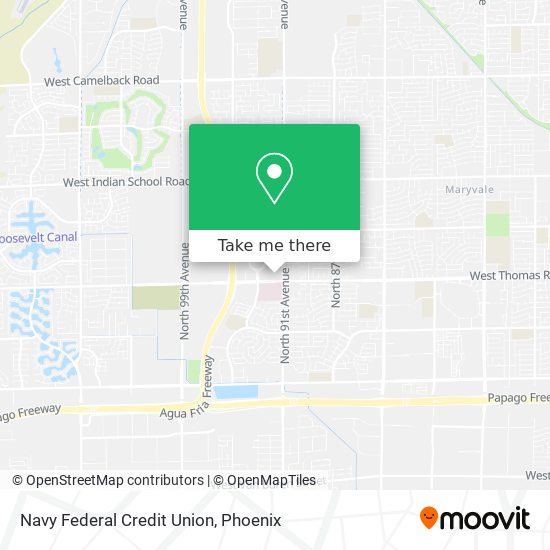 Navy Federal Credit Union map