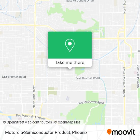 Mapa de Motorola-Semiconductor Product